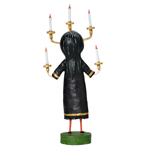 Candle Maker Halloween Figurine by Lori Mitchell *NEW FOR 2025*