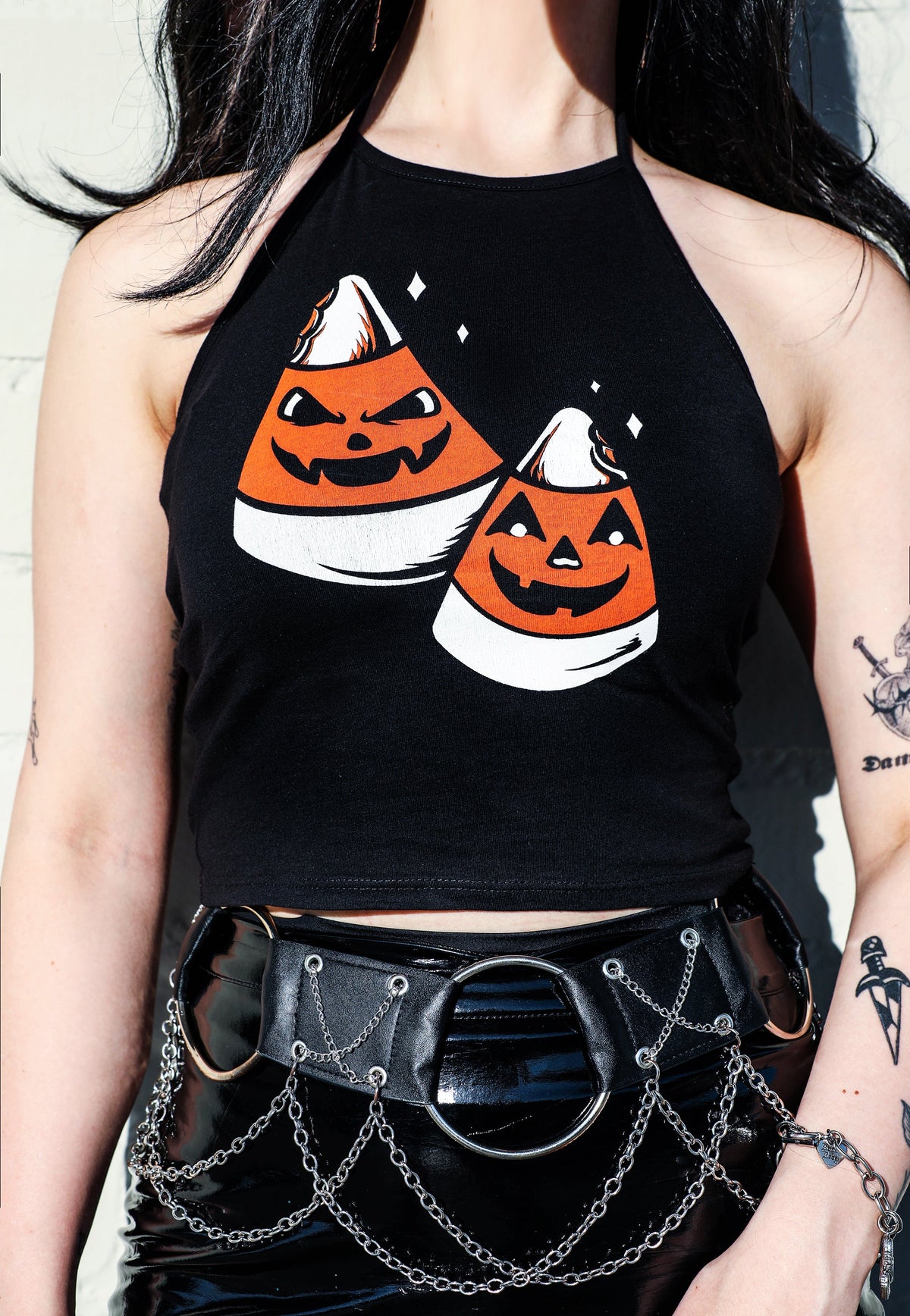 Candy Corn Halter Top *