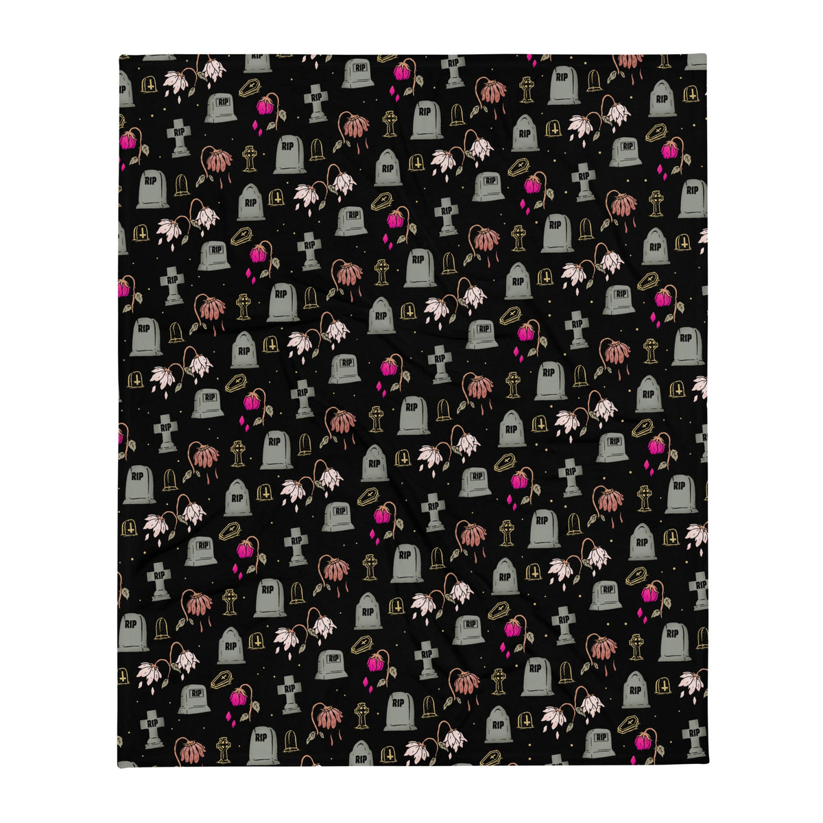 Cemetery Throw Blanket