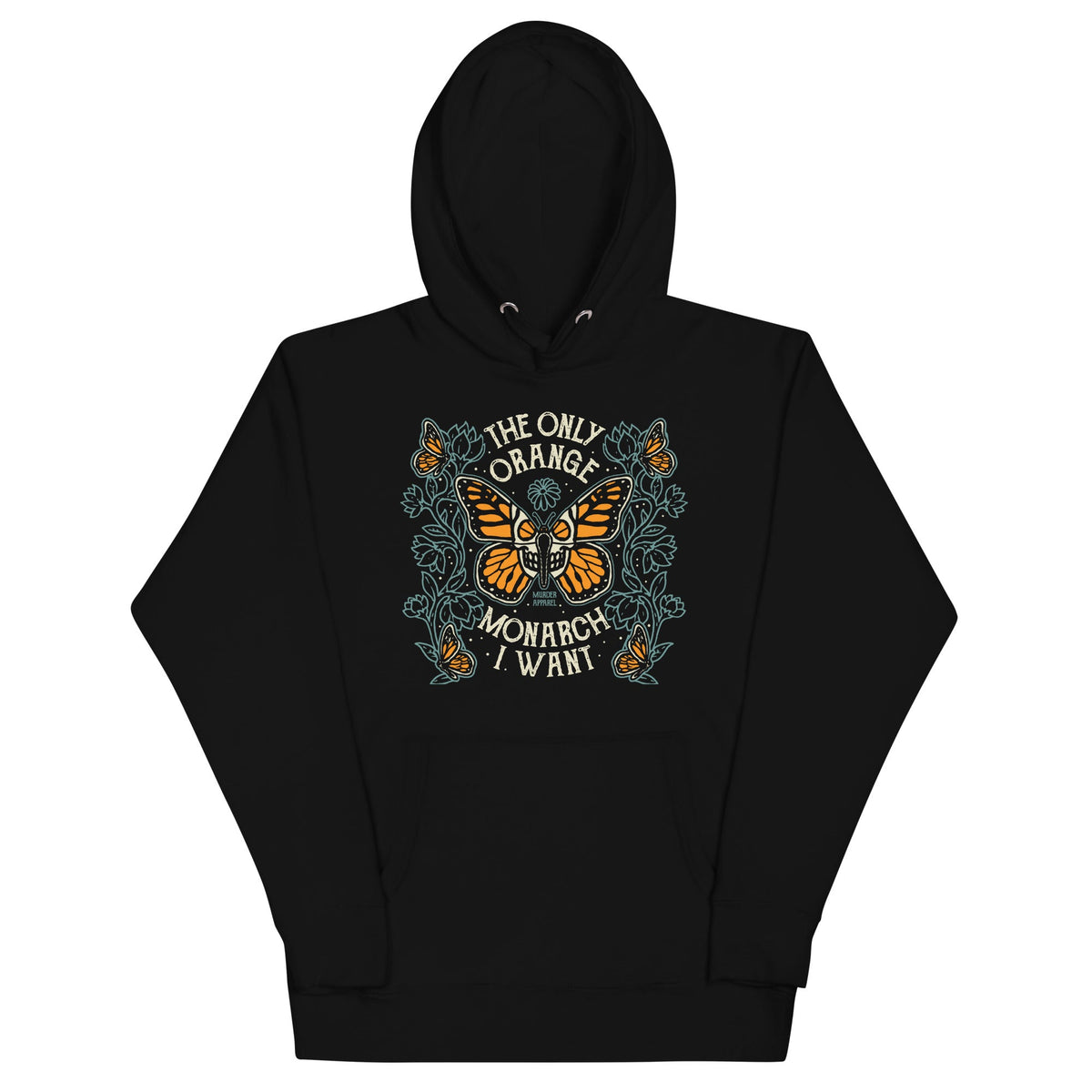 Orange Monarch Hoodie