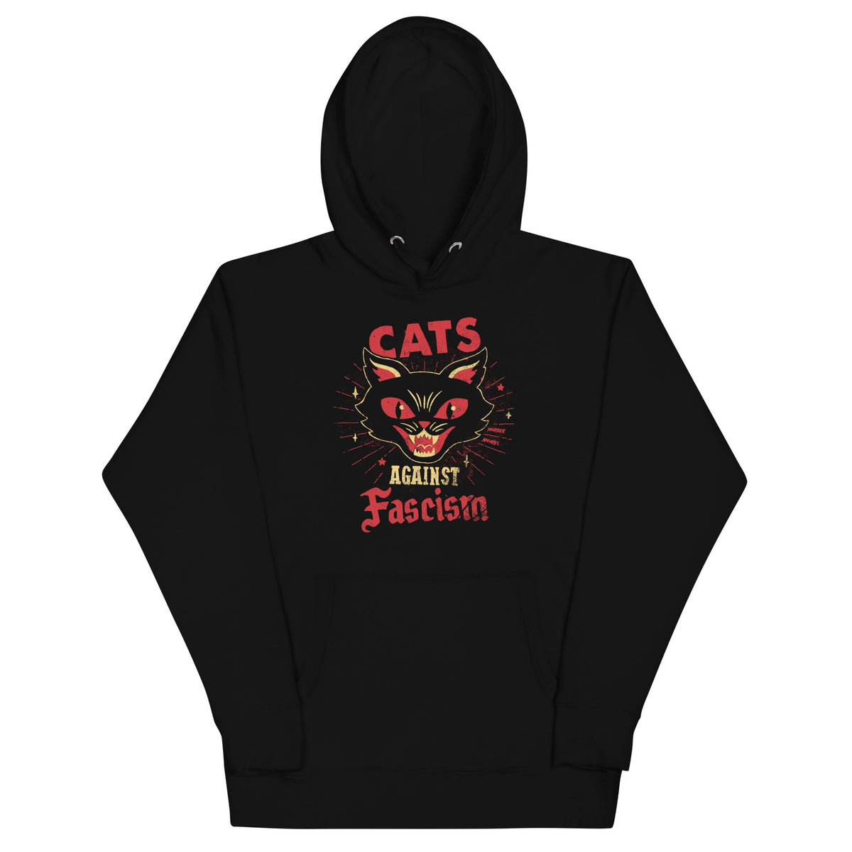 Cats Against Fascism Hoodie