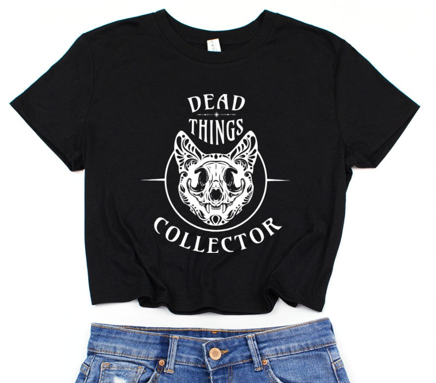 Cropped T-Shirt - Dead Things Collector