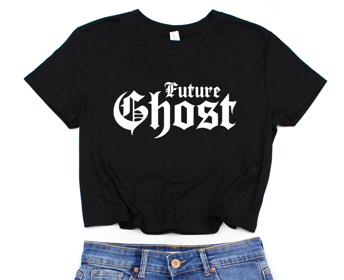Cropped T-Shirt - Future Ghost
