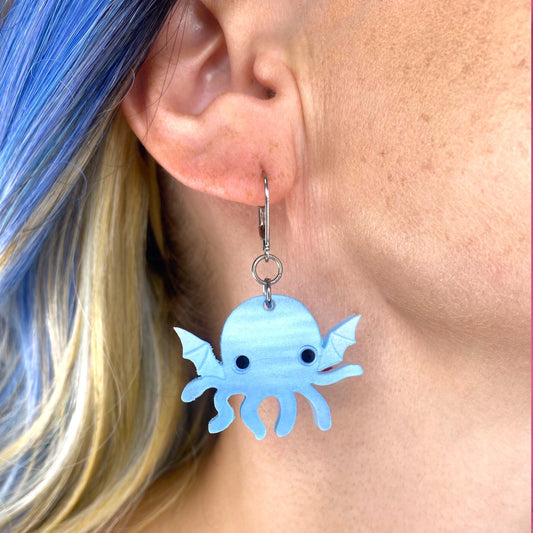 Cryptid Club Cthulhu Earrings