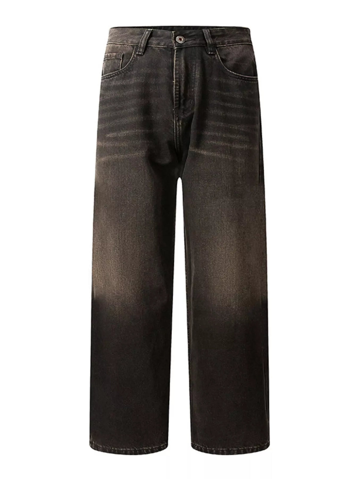 After Midnight Washed Wide-Leg Jeans