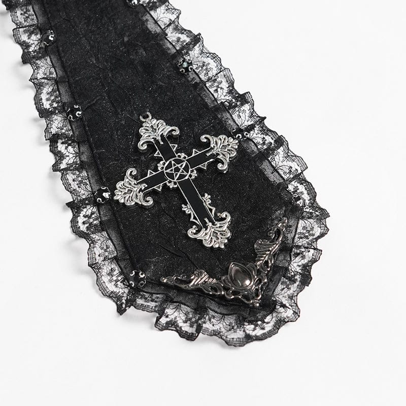 Midnight Reliquary Ruffled Collar