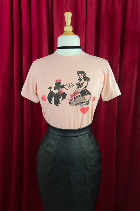 Bound To You Unisex Tee in Peach