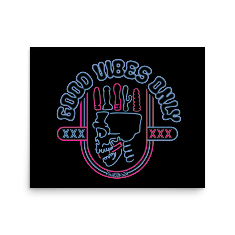 Good Vibes Only Poster