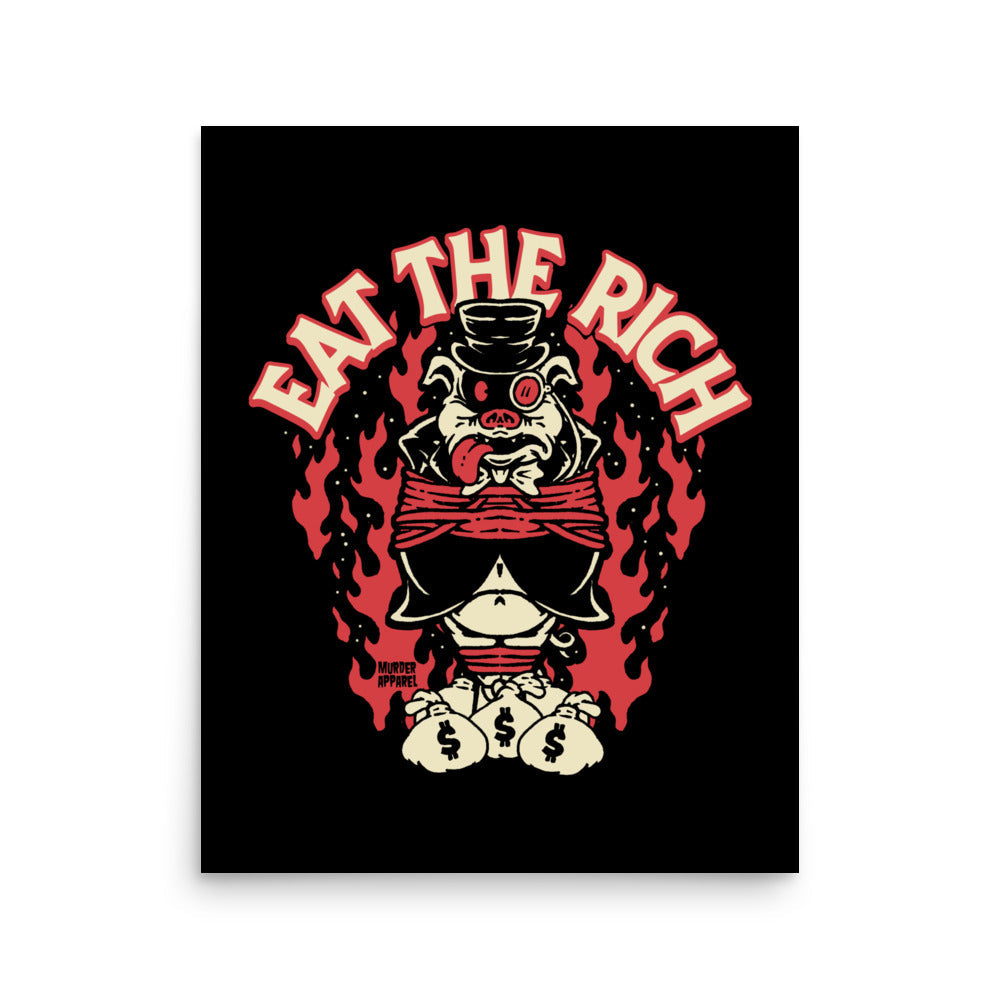 Eat The Rich Poster