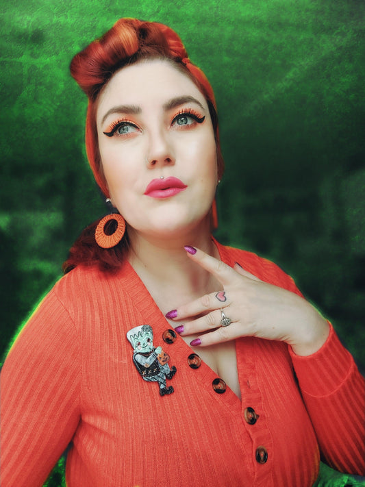Frankenstomp Brooch by Johanna Parker x Lipstick & Chrome