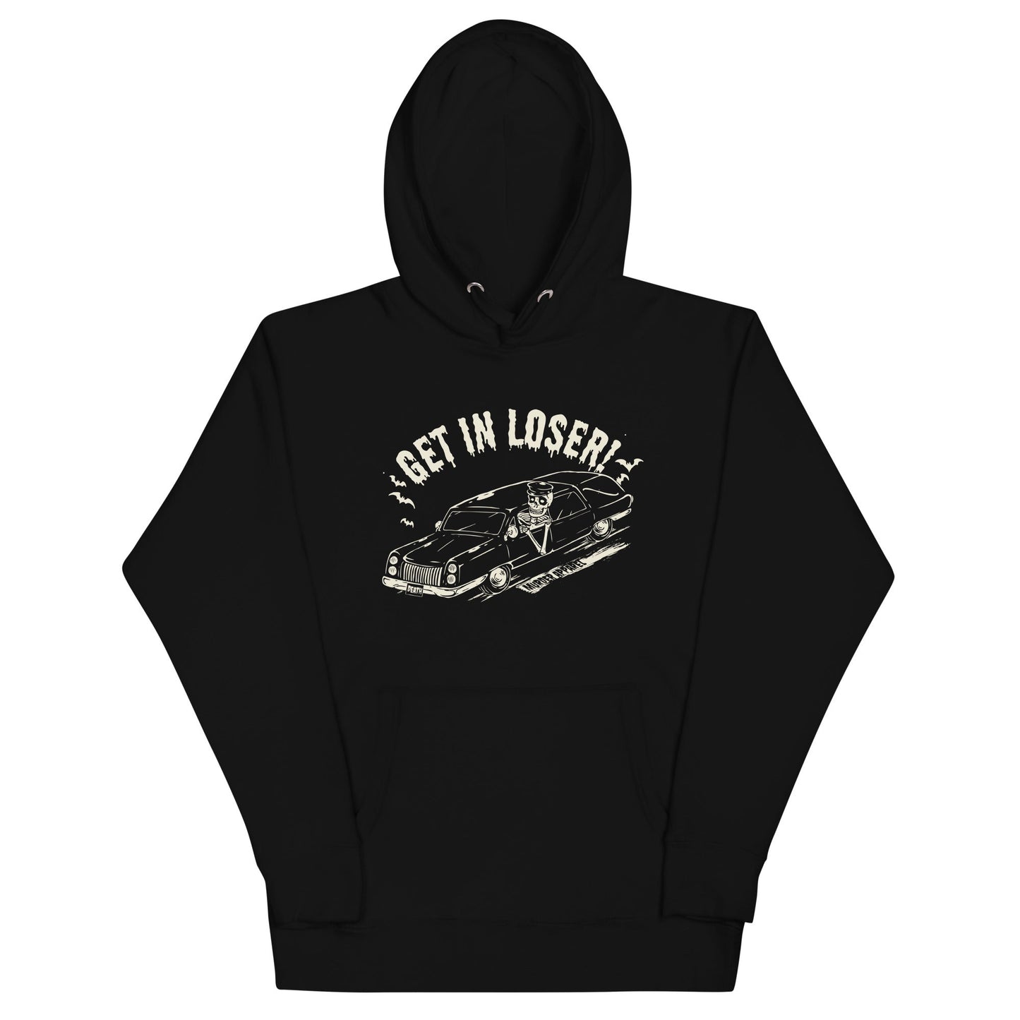 Get In Loser Hearse Hoodie