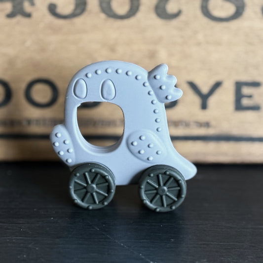 Ghost on Wheels Teething Toy