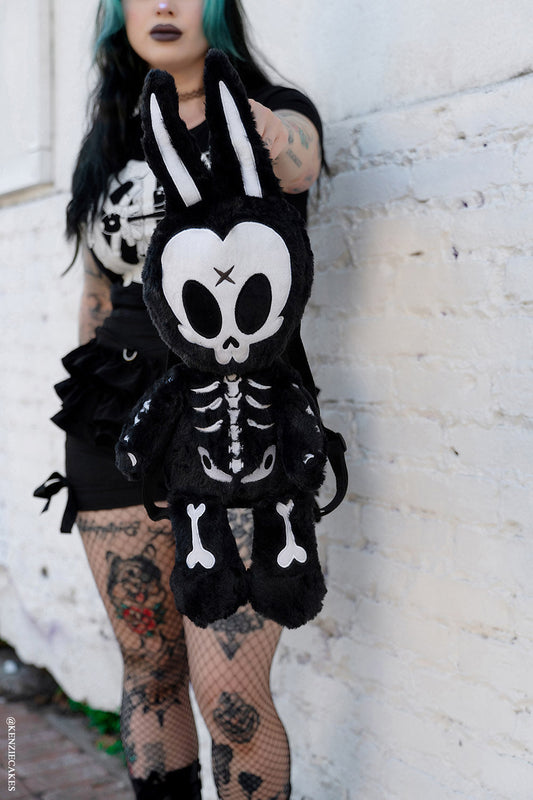 RIP Rabbit Plush Backpack