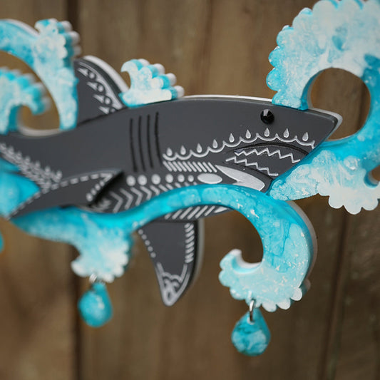 Great White Necklace by Lost Kiwi Designs