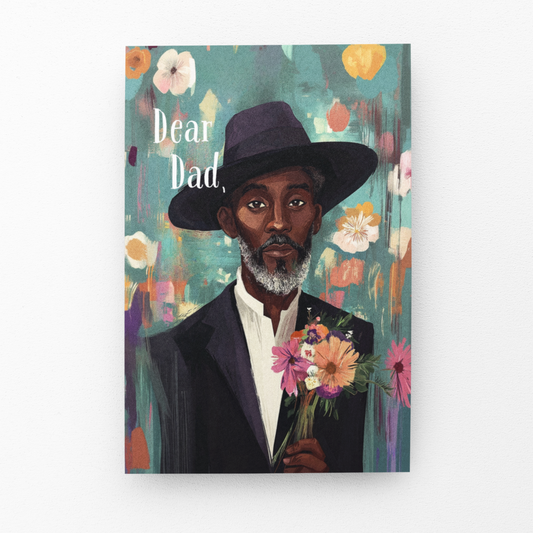 Father’s Day Card for Black Dads or Any Occasion - Well-Dressed Dad