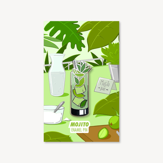 Mojito Cocktail Pin