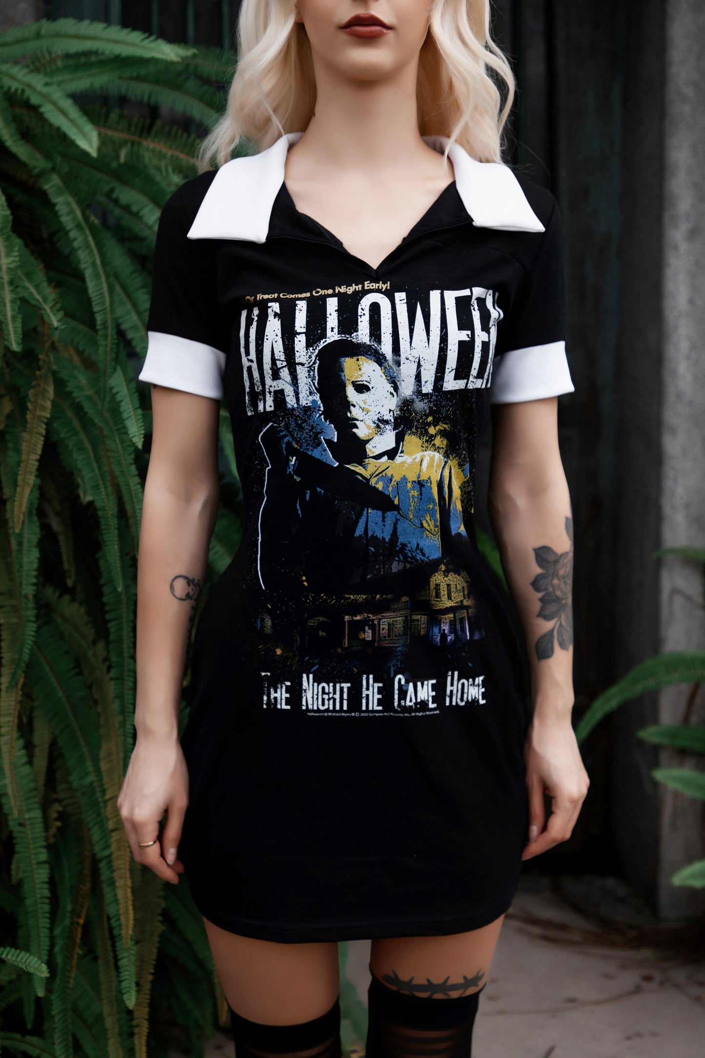 Halloween Polo Dress