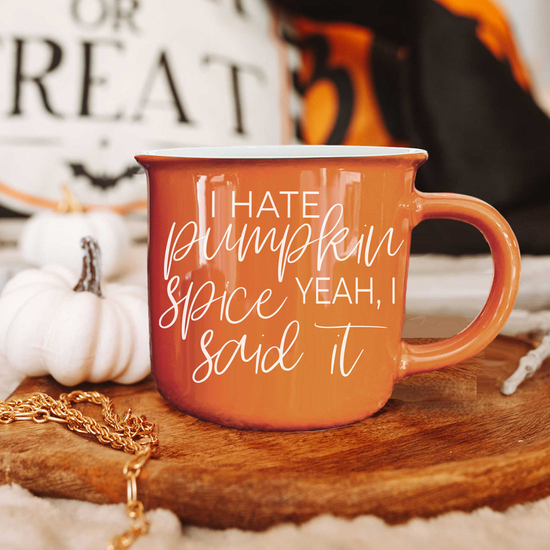 Hate Pumpkin Mug