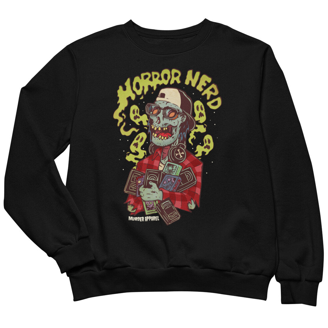 Retro Horror Nerd Sweatshirt