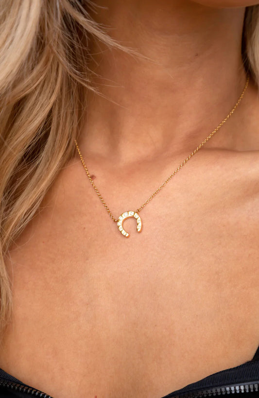 Maddox Horseshoe Necklace