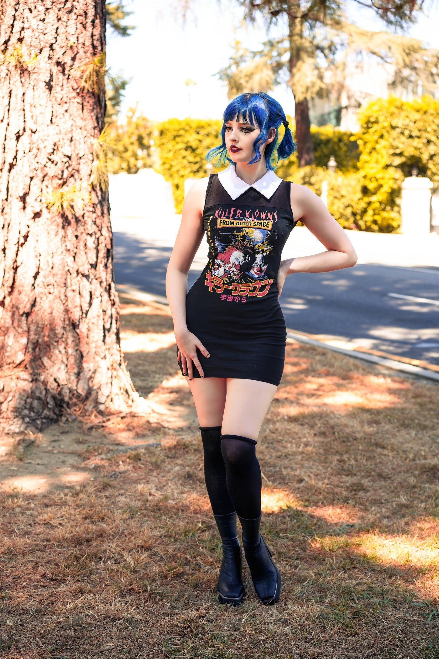 Killer Klowns Japan Collar Dress