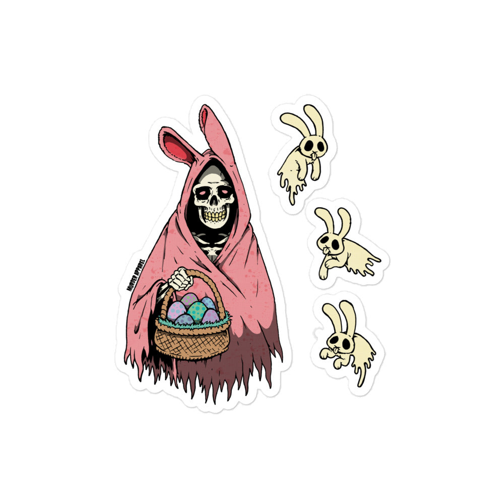 Grim Easter Stickers