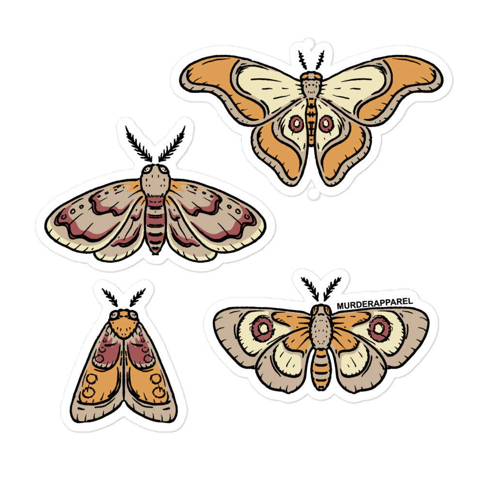 Death Moths Stickers