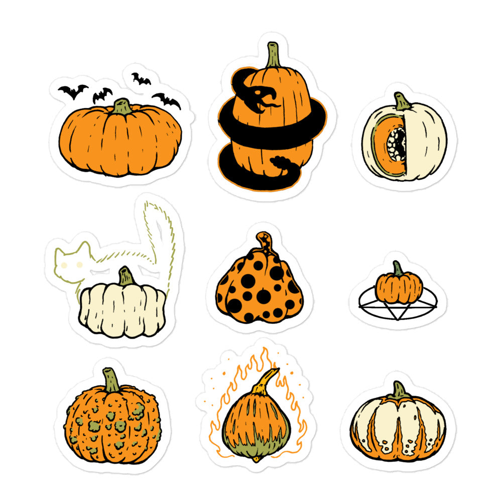 Pumpkins Assorted Stickers