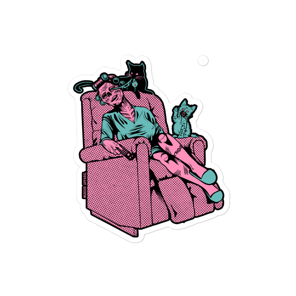 I Have Plans With My Cats Sticker
