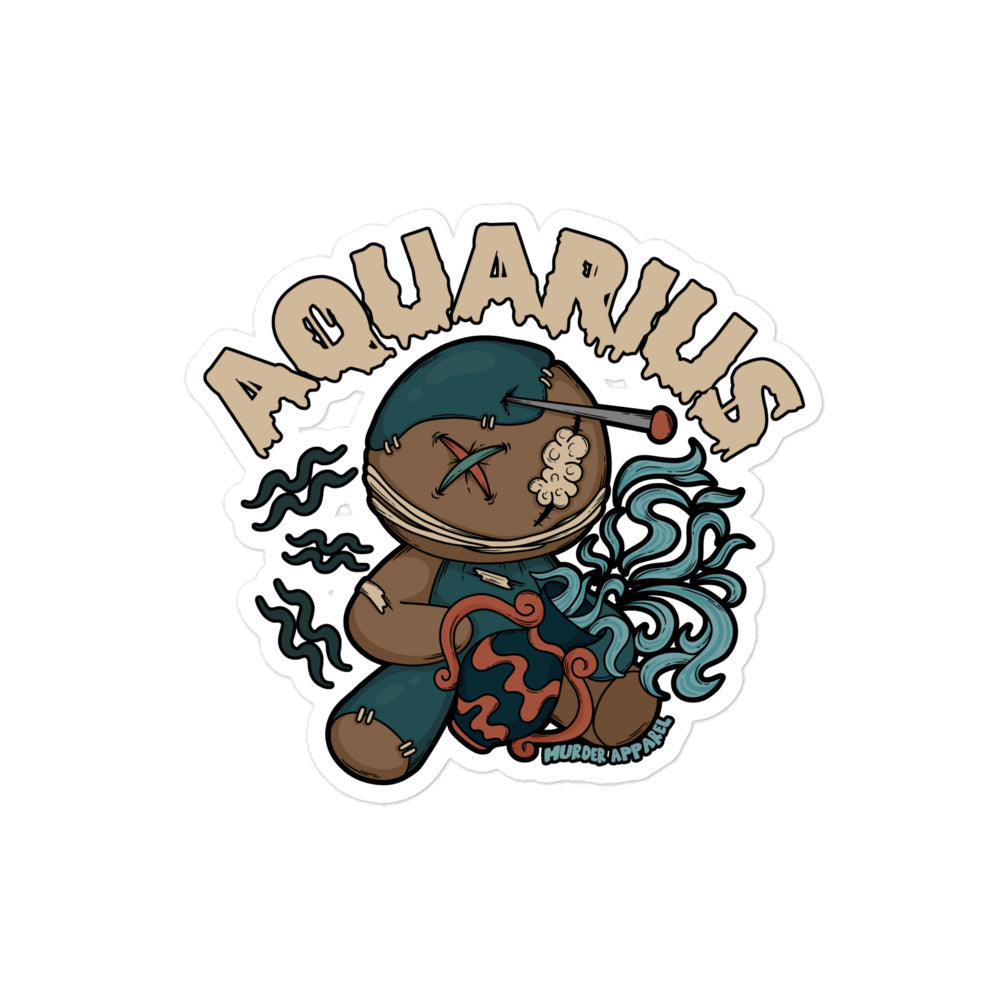 Aquarius Voodoo Sticker