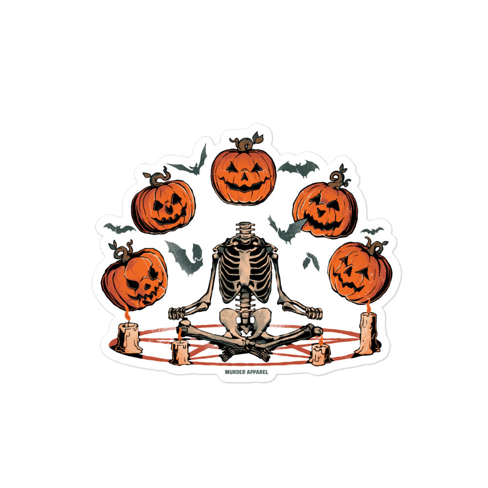 Pumpkin Summoner Sticker