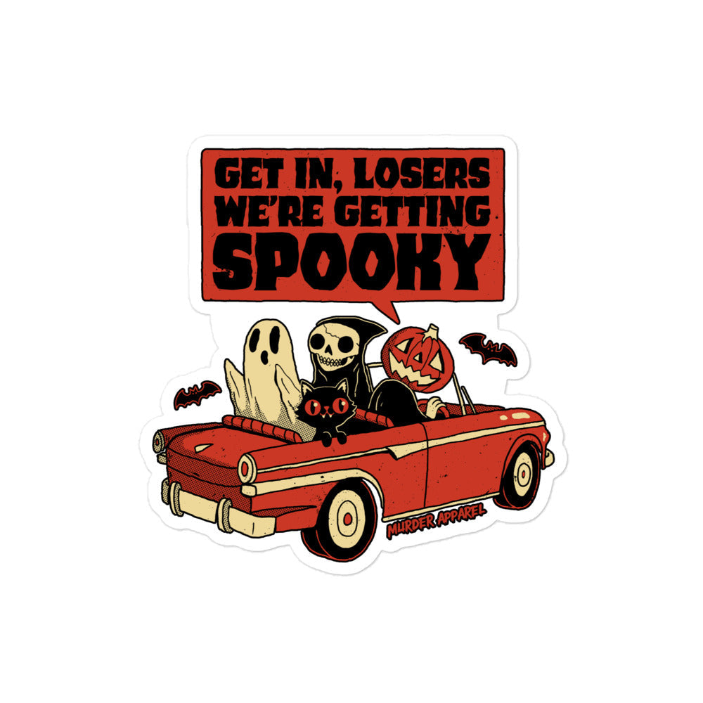 We're Getting Spooky Sticker