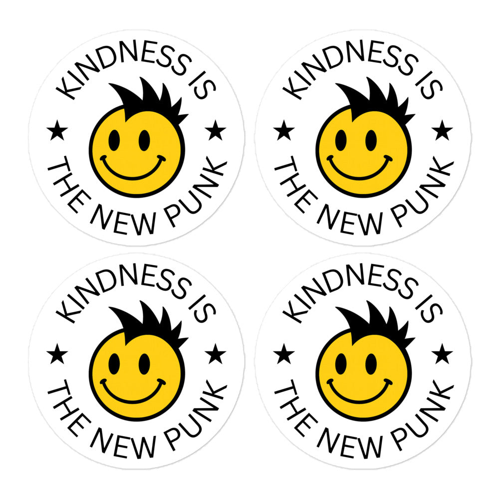 Kindness Is The New Punk Stickers
