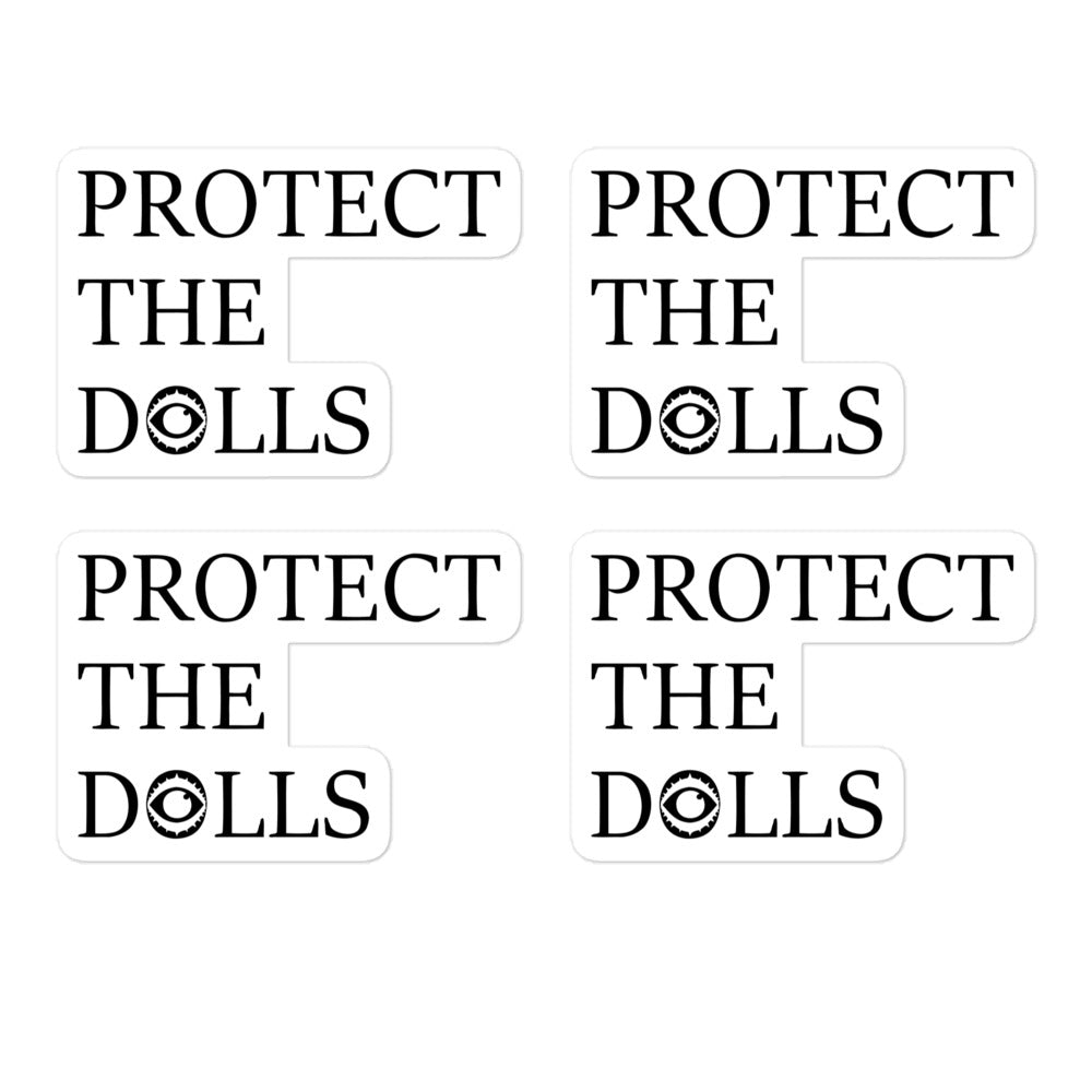 Protect The Dolls Stickers