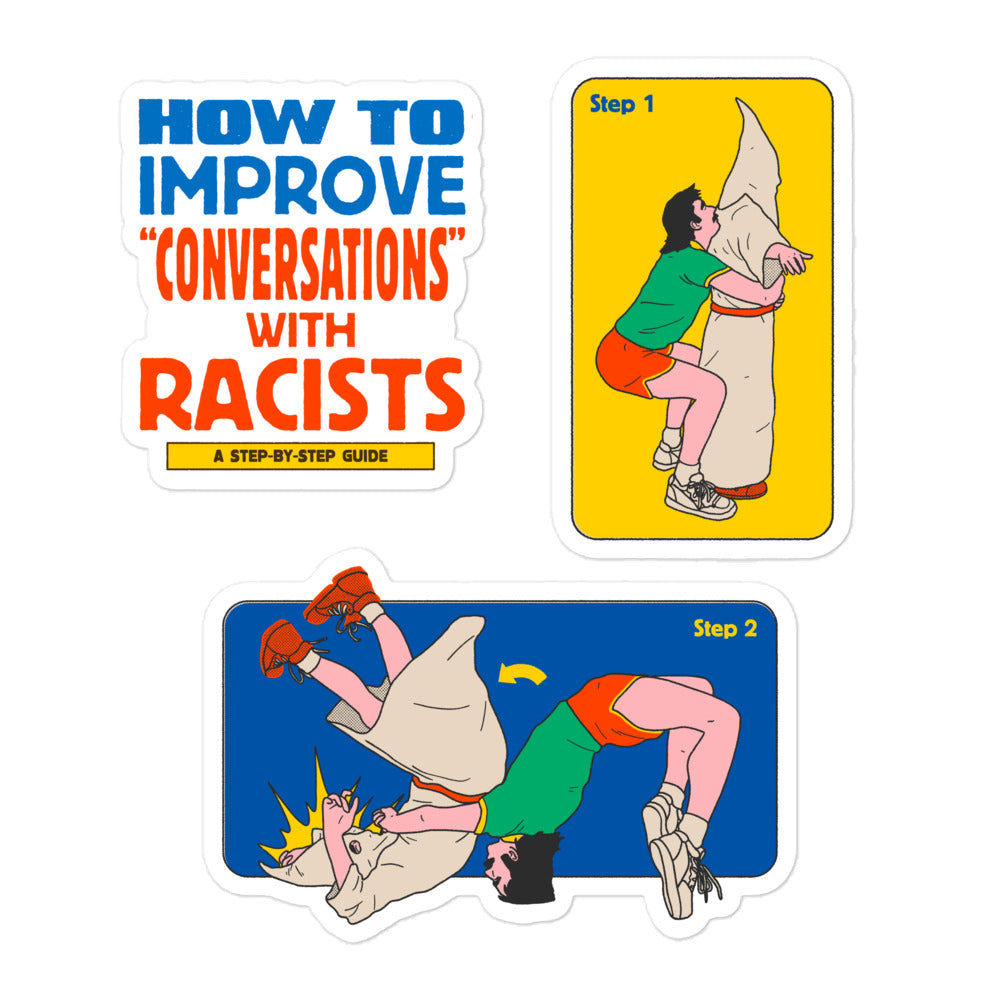 Convos With Racists Stickers
