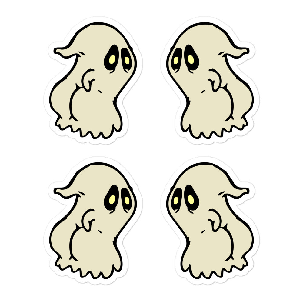 Ghost Butt Stickers
