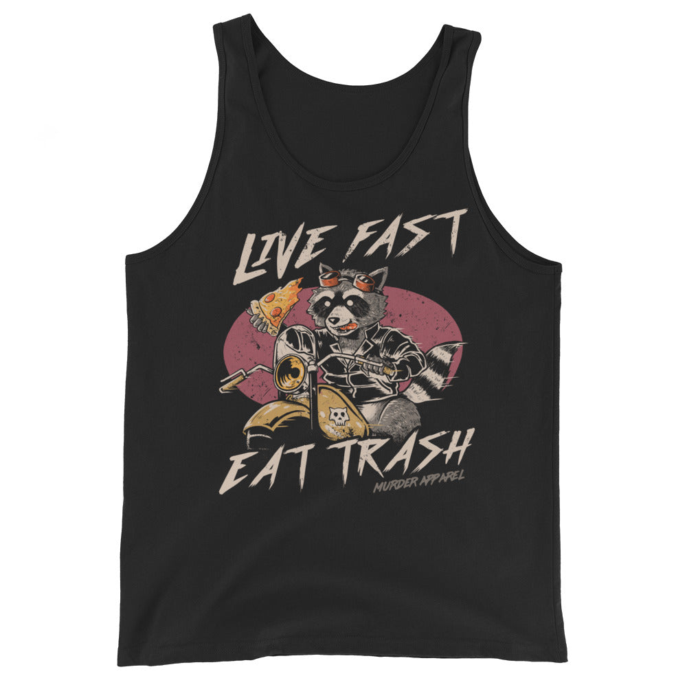 Live Fast Eat Trash Tank