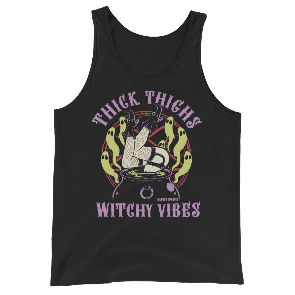 Thick Thighs Witchy Vibes Tank
