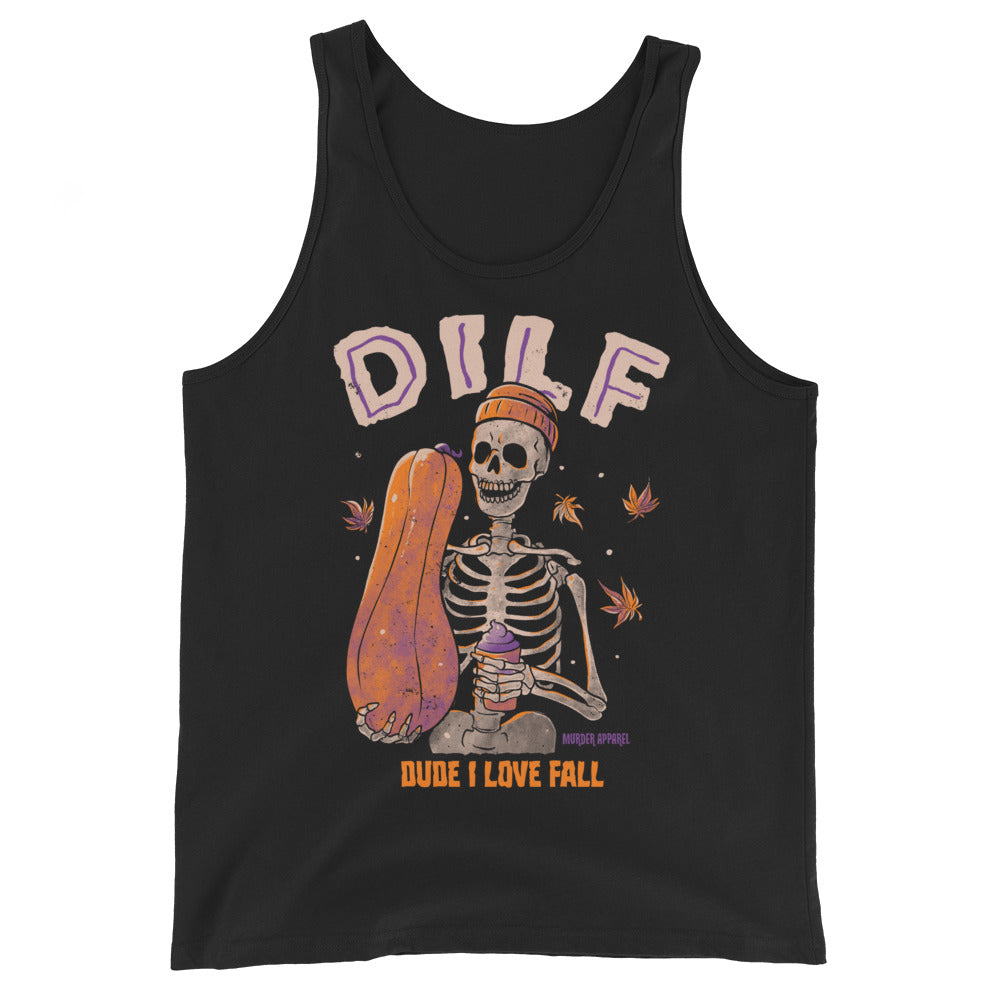 Dude I Love Fall DILF Tank
