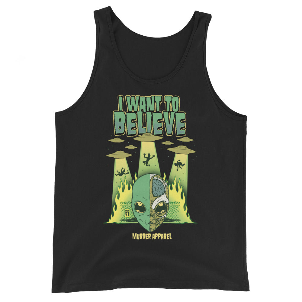 I Want To Believe Aliens Tank