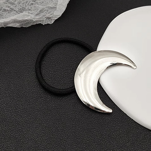 Moon Hair Tie Ponytail Holder