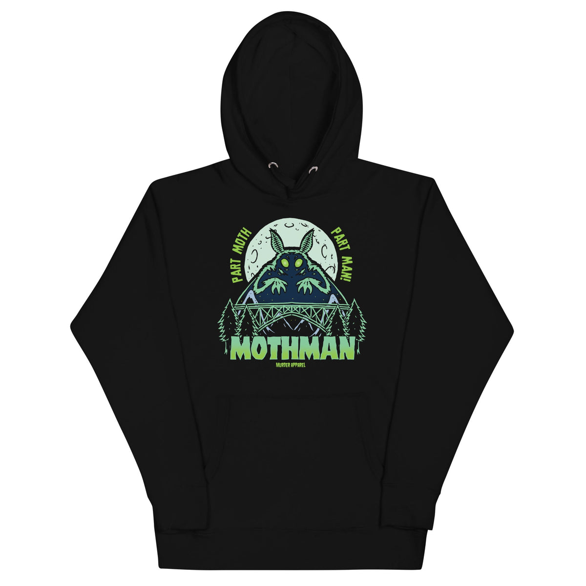 Mothman Retro Hoodie