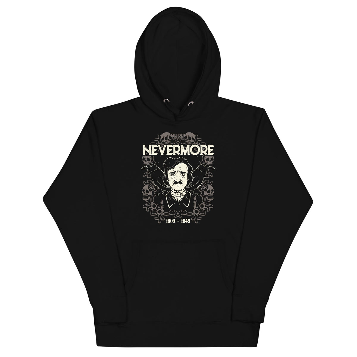 Edgar Allan Poe Nevermore Hoodie