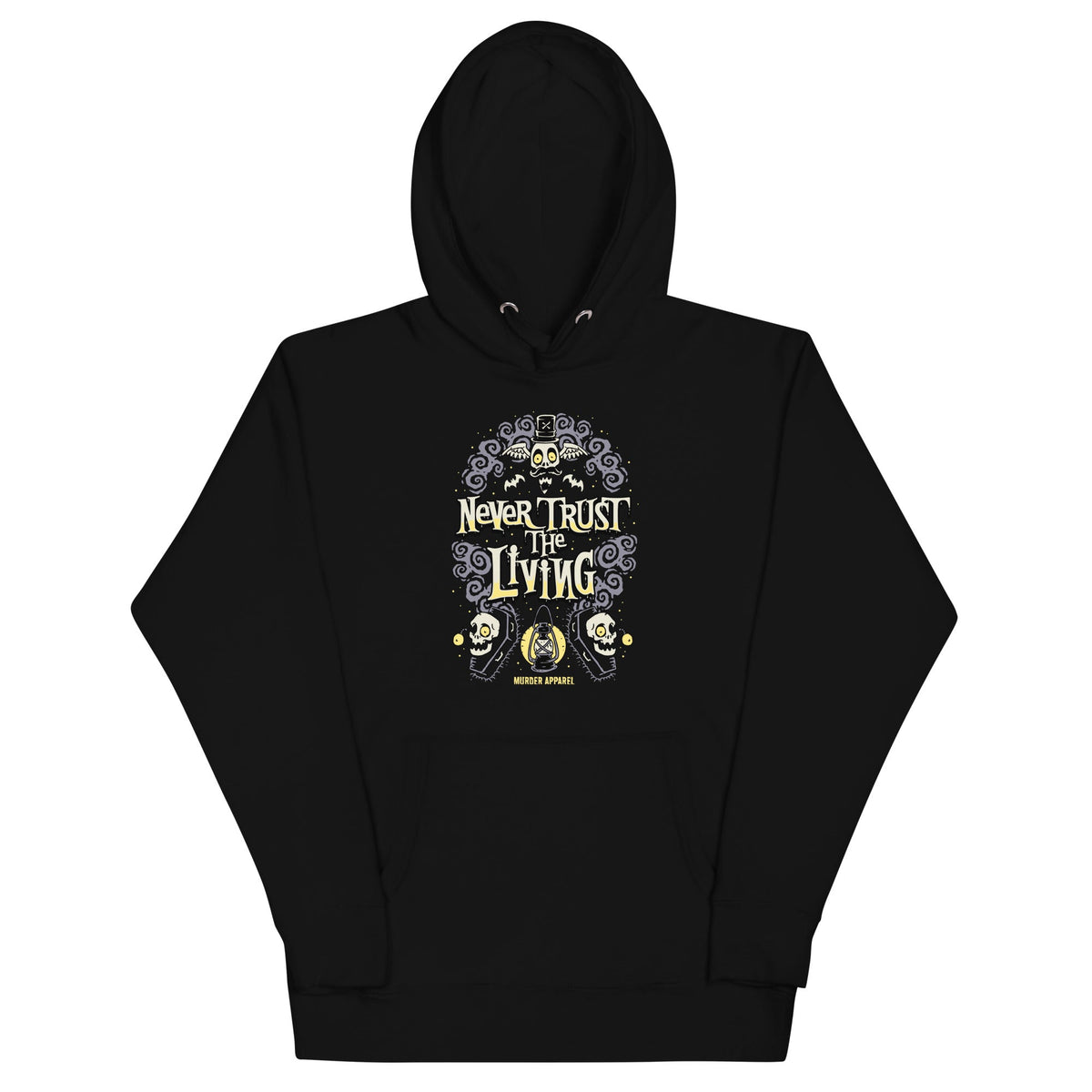 Never Trust The Living Hoodie