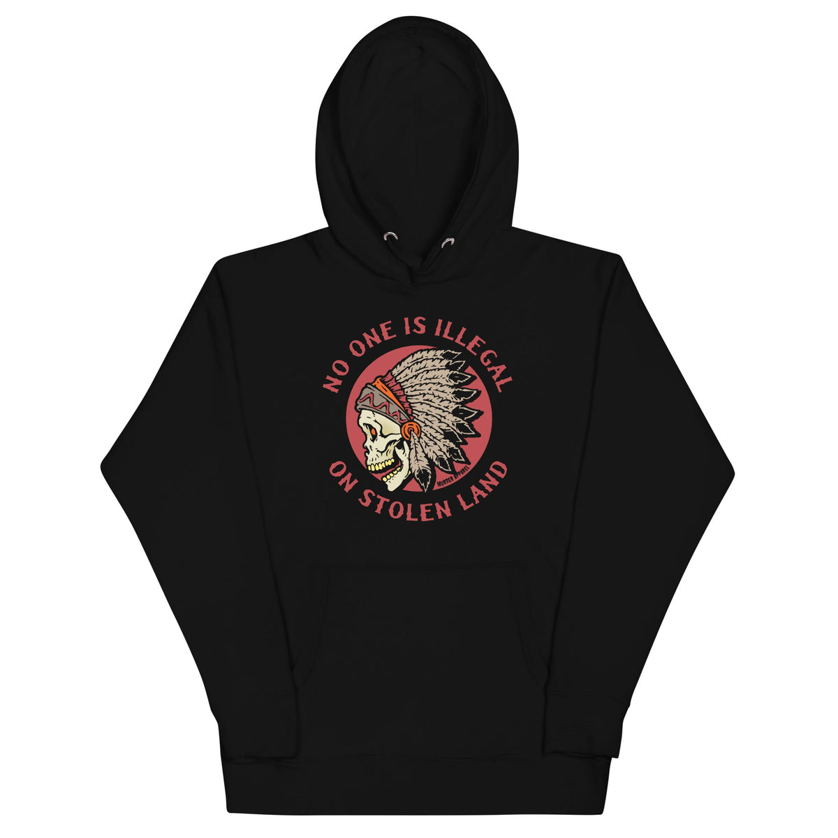 No One Is Illegal Hoodie