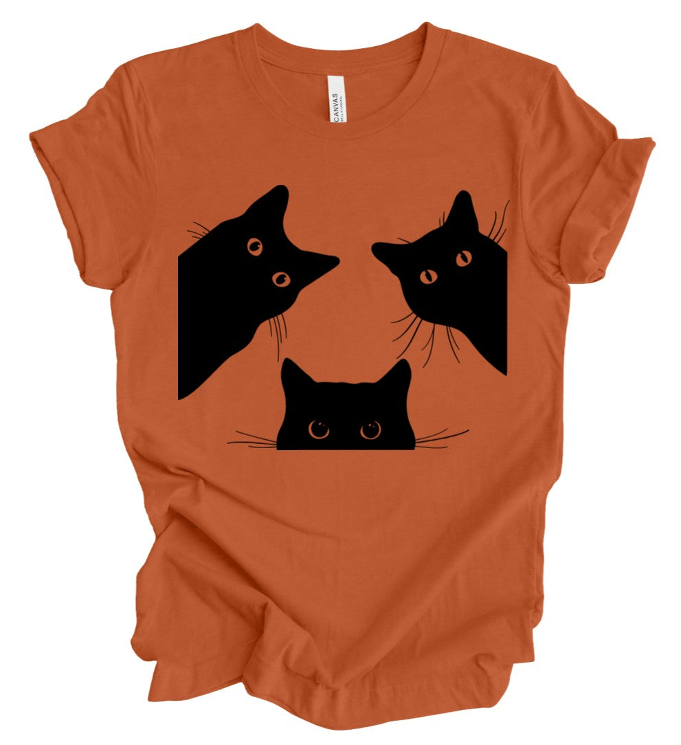 Black Cats - PUMPKIN - T-Shirt