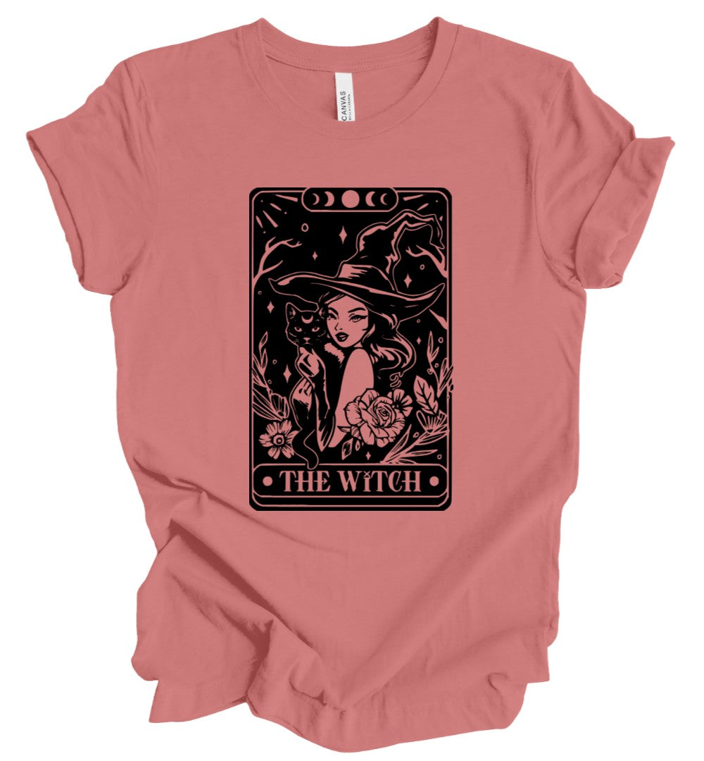 The Witch Tarot - DUSTY ROSE - T-Shirt