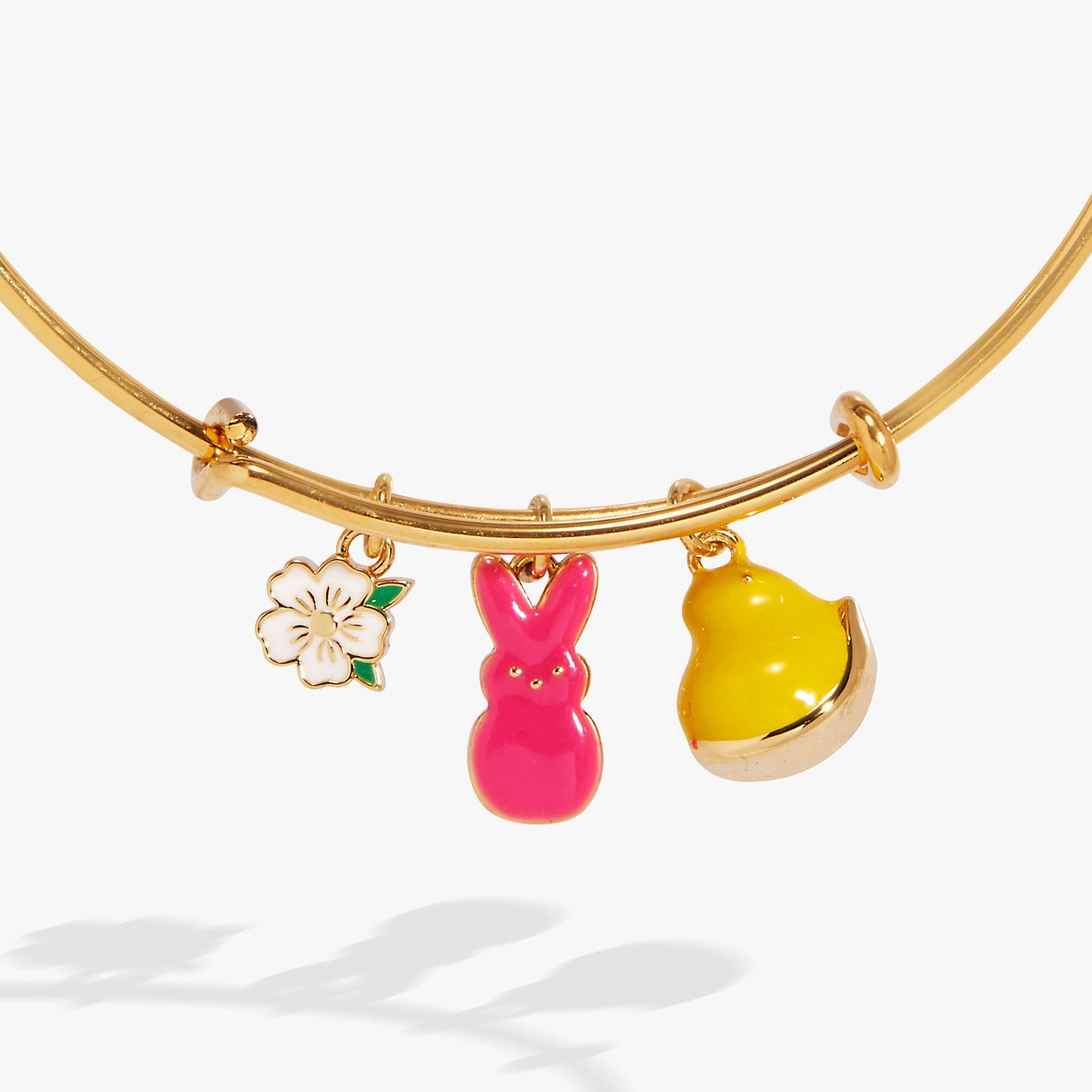 PEEPS® Chick and Bunny Multi Charm Bangle