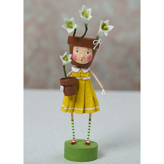 Pot Head Spring Figurine by Lori Mitchell *NEW FOR 2026*