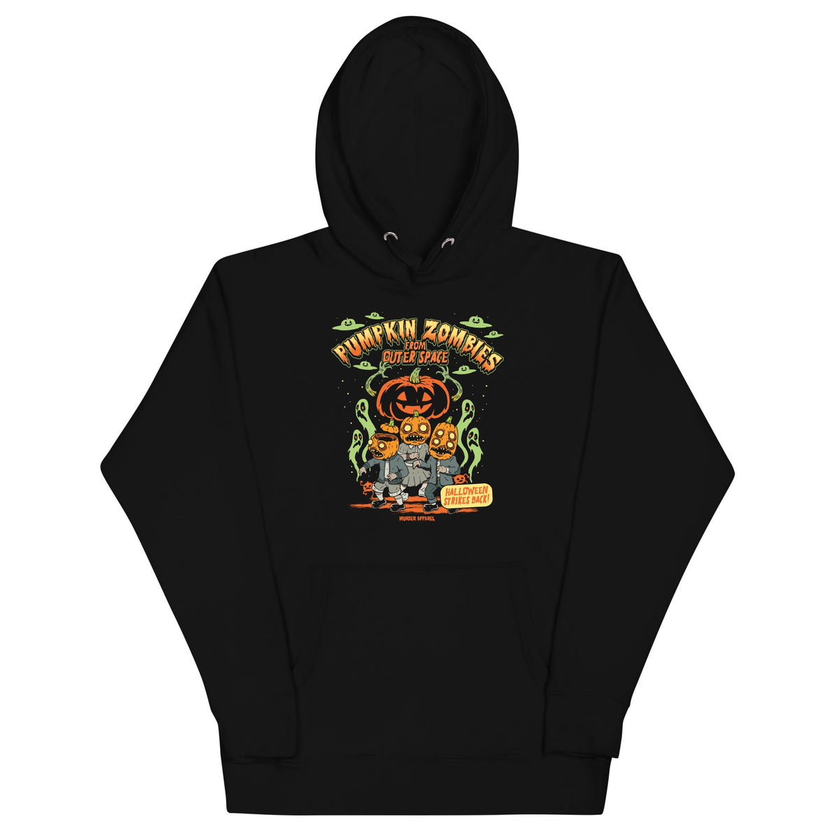 Pumpkin Space Zombies Hoodie